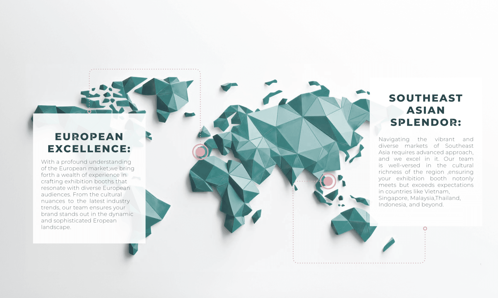 Anahua Concept - A specialist in exhibition booth design and build for the European and Southeast Asian markets