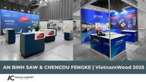 Anahua-Concept supports An Bình Saw and Chengdu Fengke at VietnamWood 2025