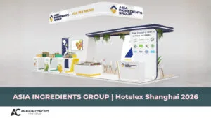 Exhibition booth design Hotelex 2026: Enhancing AIG’s Presence