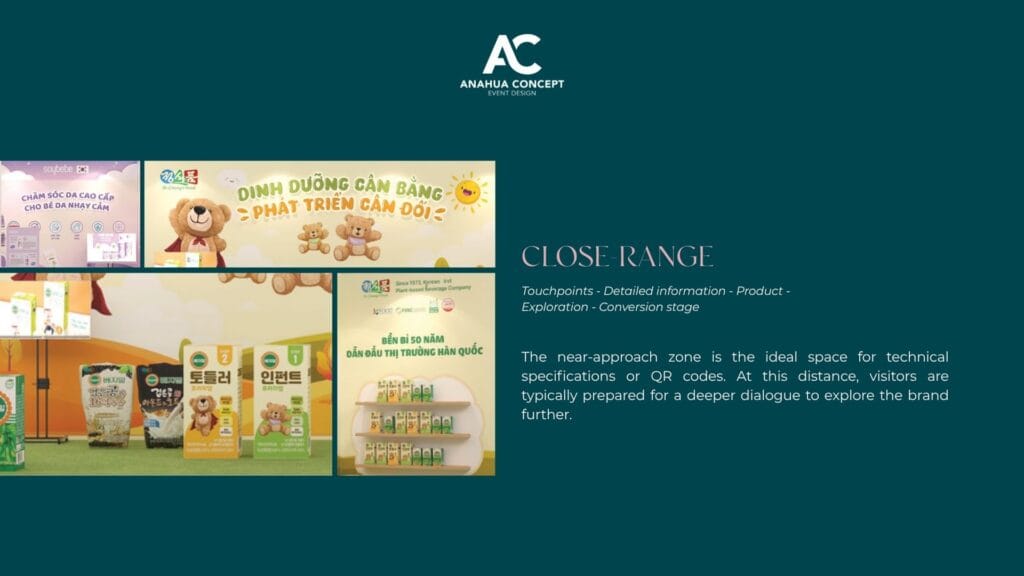 close range in exhibition booth design - anahua concept