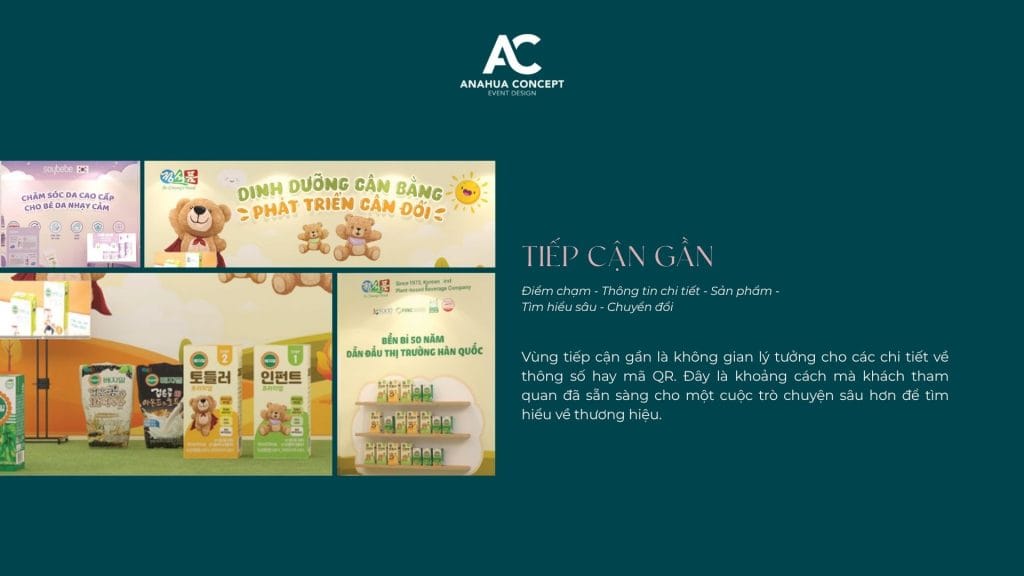 Thiết kế gian hàng triển lãm ở khoảng cách tiếp cận gần - Anahua Concept