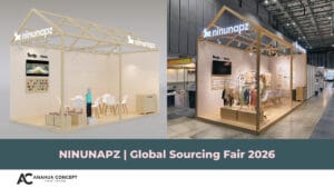 Anahua-Concept x Ninunapz | Children’s fashion exhibition booth at Global Sourcing Fair 2026