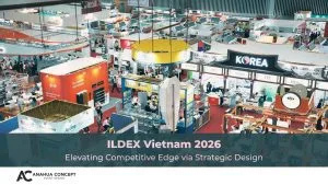 ILDEX Vietnam Booth Design and Build at SECC