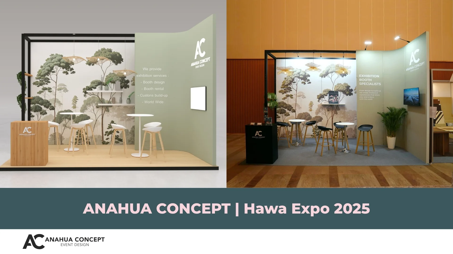 Gian hàng Anahua Concept tại triển lãm Hawa Expo 2025