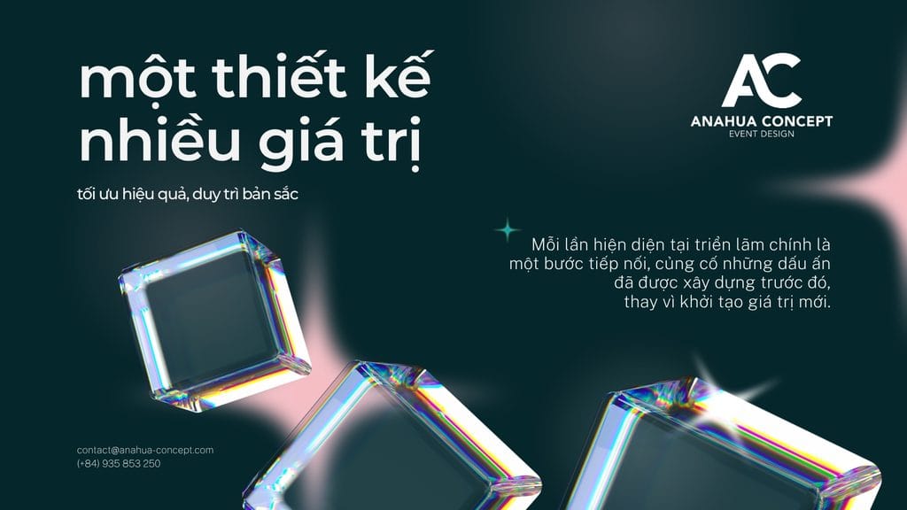 Một thiết kế. Nhiều giá trị: Tối ưu gian hàng triển lãm Octanorm
